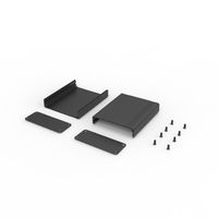 Boîtier en aluminium anodisé, boîtier métallique pour instruments électroniques, boîtier pour circuits imprimés, boîte de jonction