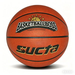 Balón de Baloncesto de PVC Sintético con Cámara de Goma, Antideslizante, con Logotipo Personalizado Impreso, para Competencia, Venta al Por Mayor - Product Image 2