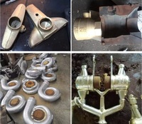 Ligne de production de robinets sur mesure en fonderie, accessoires en zinc, laiton, aluminium, machine de fabrication par coulée par gravité