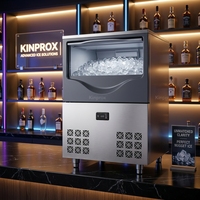 Offre Spéciale : Machine à Glaçons Commerciale à Croquer avec Remise – Machine à Glaçons Nuggets pour Bars et Cafés – Fabrication Rapide de Glaçons – Vente en Gros