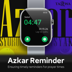 TAQWA Quran Smart <b>Watch</b> with Heart Rate SpO2 Sleep Monitor 100 Sports Smartwatches IOS&Android Phones - Product Image 5