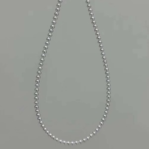 Collana di <span class=keywords><strong>Perle</strong></span> d'Acqua Dolce Naturali ad Alta Lucentezza 4-5mm <span class=keywords><strong>Gioielli</strong></span> di Lusso Impeccabili per Donne - Product Image 4