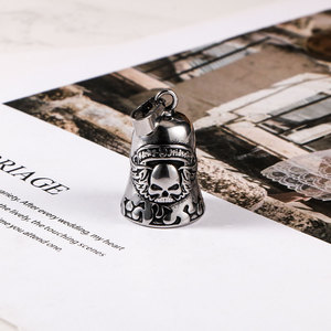 <b>Cross</b> Border Fashion Retro Skull Eagle Bell Pendant Men's Zinc Alloy Charm SP915 - Product Image 3