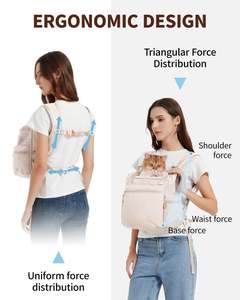 <b>Secure</b> and Comfortable Pet Carrier <b>Backpack</b> with Multiple Storage Pockets - Product Image 6