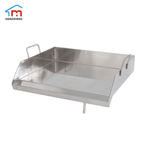 Plancha de cuisson professionnelle en acier inoxydable pour barbecue extérieur, fabrication OEM, style mexicain