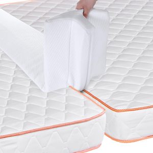 Twin to King Bed Converter Kit Foldable Foam Mattress Adjustable Bed Connector Stayover Gap Filler Split King Bed <strong>Bridge</strong> Support - Product Image 1