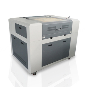 Machine de découpe laser CO2 CNC 6090 en acrylique et cuir, prix du bois MDF, lame + table de travail en nid d'abeille - Product Image 2