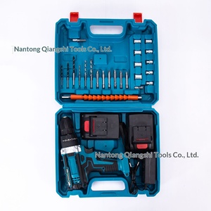 Cordless Brushless Electric Drill Driver <b>Set</b> with Rechargeable Lithium Battery for DIY Home Improvement and Professional Repair - Product Image 4