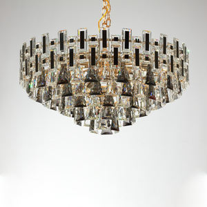 High Quality Chandelier Modern <b>Bedroom</b> Dining Room Gold Crystal Chandelier Pendant <b>Lights</b> - Product Image 5