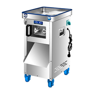 Divine Tiger - Rebanadora, Trituradora y Moledora de Carne Comercial Automática de Acero Inoxidable con Ruedas - Product Image 1