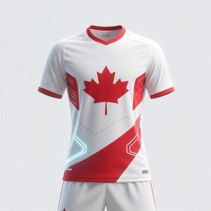 Sususugoo Custom maglia da <span class=keywords><strong>calcio</strong></span> in poliestere 100% originale sublimazione Canada messico 2026 <span class=keywords><strong>mondo</strong></span> <span class=keywords><strong>calcio</strong></span> coppa <span class=keywords><strong>calcio</strong></span> Polo Jersey - Product Image 3