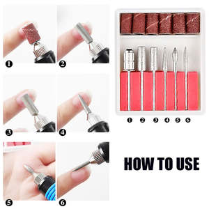 Juego <span class=keywords><strong>de</strong></span> taladro eléctrico inalámbrico para uñas SET-101 con lámpara UV, accesorio barato para moler Uñas acrílicas, corte <span class=keywords><strong>de</strong></span> esmalte <span class=keywords><strong>de</strong></span> Gel - Product Image 4