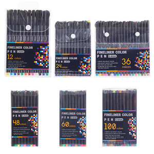 <span class=keywords><strong>ปากกา</strong></span>เขียนเส้นละเอียดสีสันสดใส 12 สี หมึกน้ำ สำหรับระบายสีและ<span class=keywords><strong>วาด</strong></span>ภาพ - Product Image 2