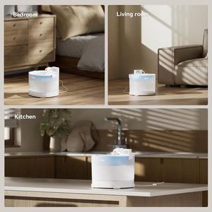 Cheerble Pumpless 2L E1 automatico BPA-Free Pet Bowl MagDrive sensore mobile Smart gatto fontana - Product Image 5