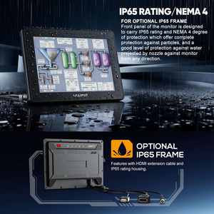 Monitor Marino Impermeable de Grado Industrial LILLIPUT de 8 Pulgadas con Pantalla <span class=keywords><strong>T</strong></span>áctil HDMI USB para Barcos, Sonda de Pesca y Navegación - Product Image 4