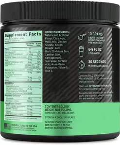 Nutrisi Olahraga Alami Label Pribadi OEM Logo Kustom Suplemen Pra-Latihan Binaraga Pria Rasa Buah Pra-Latihan - Product Image 4