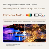 Projecteur LED 3LCD EF-50T/50R 1080P 700 Lumens Portable Batterie intégrée (1 heure) Android 10 2 Go de RAM 32 Go de stockage