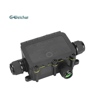 E-WeiChat Outdoor Cable Electrical Underwater Quick Ip68 Waterproof Connector Power Supply Controller Boxes