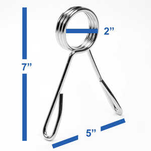 Clips de Barra Olympus de 2 Pulgadas para Barras de 50 mm, Mancuernas y Accesorios de Fitness con Abrazaderas de Resorte, Collares de Fitness, Equipo de Gimnasio - Product Image 6