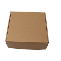 Boîte en carton ondulé biodégradable avec logo personnalisé pour l'expédition, boîte d'avion pour l'emballage de cadeaux