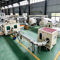 Machine de fabrication de papier mouchoir personnalisée WD Factory, ligne de production de mouchoirs en papier pliés en V/C à vendre