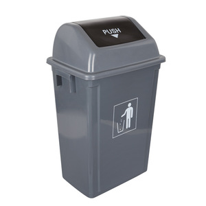 Poubelles à couvercle basculant en plastique, poubelles de tri sélectif quatre couleurs pour extérieur, poubelles domestiques, fabricant de poubelles Yongyao - Product Image 2