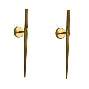 <b>Wall</b> Mounted <b>Candle</b> Holder Iron Gold Finish Home Decor Living Room <b>Wall</b> <b>Sconce</b> - Product Image 5