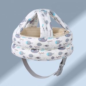 Chapeau de sécurité anti-chute réglable en coton pour bébé et tout-petit avec design respirant pour la maison et les voyages - Product Image 6