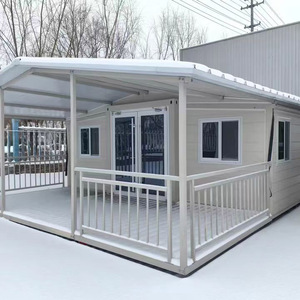 Maison extensible Module conteneur moderne préfabriqué Maison lit 2 pièces Maison conteneur extensible préfabriquée 20 pieds - Product Image 3