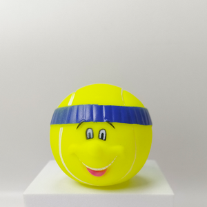 Üretici Toptan Satış Ekolojik Dostu Karikatür Tenis Serisi Köpek Çiğneme Oyuncak Topları Sevimli İnteraktif Vinil Ses Çıkaran Çoklu Renkler - Product Image 5