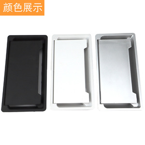 Boîte de gestion des câbles de bureau rectangulaire grande capacité, organisateur de bureau sur pied, accessoire de quincaillerie - Product Image 3