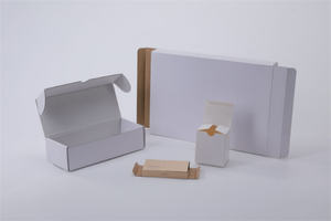 Customized White Corrugated <strong>Box</strong> <strong>Mini</strong> Packaging Small Batches of Universal White <strong>Cardboard</strong> Boxes Paper Boxes Customization - Product Image 5