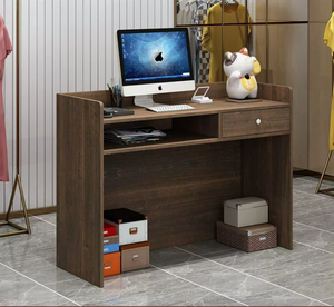 Bàn tiếp tân hiện đại tối giản cho cửa hàng quần áo Thẩm mỹ viện hoặc thiết kế cửa hàng nhỏ quầy thanh toán tiền mặt - Product Image 3