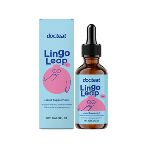 Lingo Leap Gotas para Adultos con Arcilla Mineral, Metilcobalamina, Vitamina B12, Vitamina D3, Soporte Lingüístico, Líquido Oral Limpiador, Salud Inteligente - Product Image 1