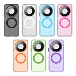 <span class=keywords><strong>Per</strong></span> <span class=keywords><strong>Honor</strong></span> Magic7 <span class=keywords><strong>lite</strong></span> X9C X7C X5C calamita <span class=keywords><strong>per</strong></span> telefono caramella custodia colorata pelle opaca trasparente Anti-impronta digitale - Product Image 2