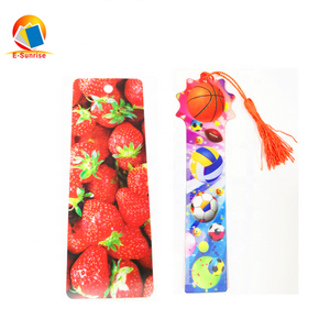 Custom 3d Lenticular Souvenir Bookmark Promotional 3d Bookmarks