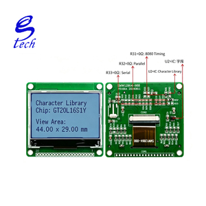 Módulo LCD COG de 128*64, Pantalla LCD Gráfica de Matriz de Puntos de 128x64 en Blanco y Negro, Interfaz Paralela SPI - Product Image 4