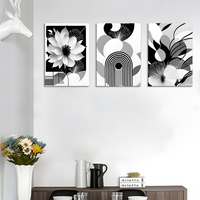 Toile 3 Peinture impression Moderne abstraite figure Art Mural chambre décoration murale