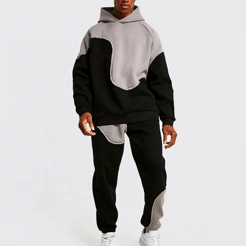 Cotton Heavyweight Oversized Printed Tracksuit