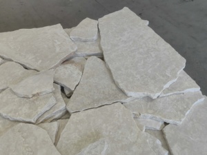 SH Stone หินปูพื้นหินอ่อนพรีเมี่ยมแบบแหวกแนวสุ่มขนาด2ซม. 3ซม. ความหนาสีขาวล้มคว่ำสำหรับด้านนอก - Product Image 3