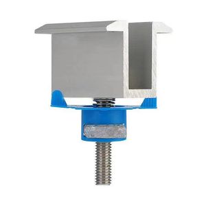 Accessoires pour système de montage solaire : Serre-câble intermédiaire/serre-câble d'extrémité en aluminium pour structure solaire - Product Image 5