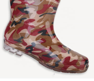 Wasserdichtes PVC-Design Ihre eigenen für Männer Schuhe Großhandel <span class=keywords><strong>Red</strong></span> Camouflage Konstruktion Regens tiefel Adult Unisex Custom Logo akzeptiert - Product Image 2
