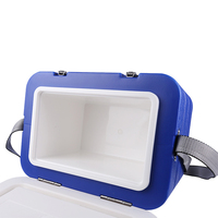LIHENG 6L Refroidisseur médical portable Transport de la chaîne du froid Boîte d'échantillons biologiques de sang isolé Refroidisseur de glace thermique à usage répété