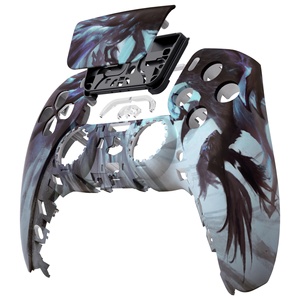 Coque de manette PS5 - Coque avant imprimée par sublimation de qualité supérieure avec pavé tactile, graphismes personnalisés résistants à la décoloration - Product Image 1
