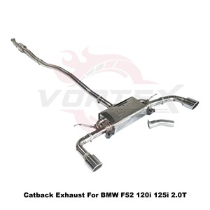 Vortex Power-Release Stainless Steel Cat-<b>Back</b> For BMW F52 120 125i 2.0T 2016-2021 Sedan - Product Image 2