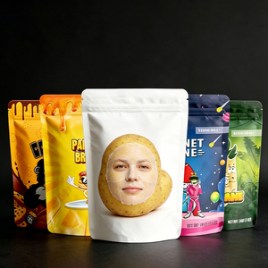 ถุงซิปล็อคแบบตั้งได้ พิมพ์ลายตามสั่ง รีไซเคิลได้ ผลิตจากวัสดุ BOPP/PET/VMPET/PE เกรดสำหรับบรรจุภัณฑ์อาหาร สำหรับเก็บอาหาร - Product Image 5