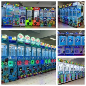 LIFUN Factory <span class=keywords><strong>Mini</strong></span> borne d'arcade à monnayeur, machine à attraper les poupées, armoire à grue à griffes pour jouets avec distributeur de billets - Product Image 6