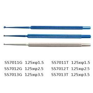 티타늄 합금 둥근 단일 머리 안과 주걱 눈 마이 보미안 땀샘 눈을위한 미세 수술 도구 - Product Image 2