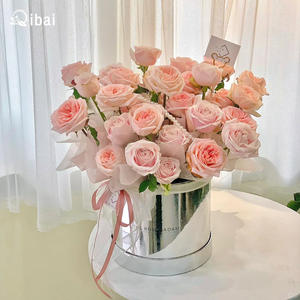 Qibai Hug <span class=keywords><strong>seau</strong></span> fleur boîte cadeau fleur boîte arrangement <span class=keywords><strong>seau</strong></span> bouquet <span class=keywords><strong>seau</strong></span> bricolage - Product Image 4
