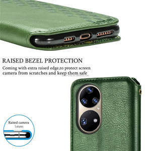 Tpu in pelle leggera copertura del viso e <span class=keywords><strong>Cover</strong></span> posteriore cellulare argento custodia <span class=keywords><strong>per</strong></span> <span class=keywords><strong>telefono</strong></span> con scheda <span class=keywords><strong>per</strong></span> <span class=keywords><strong>Huawei</strong></span> <span class=keywords><strong>P</strong></span> <span class=keywords><strong>Smart</strong></span> 2021 <span class=keywords><strong>Cover</strong></span> del <span class=keywords><strong>telefono</strong></span> - Product Image 3